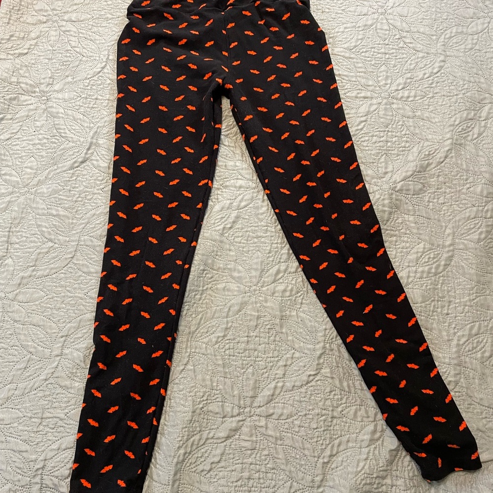 Lularoe holiday bat leggings